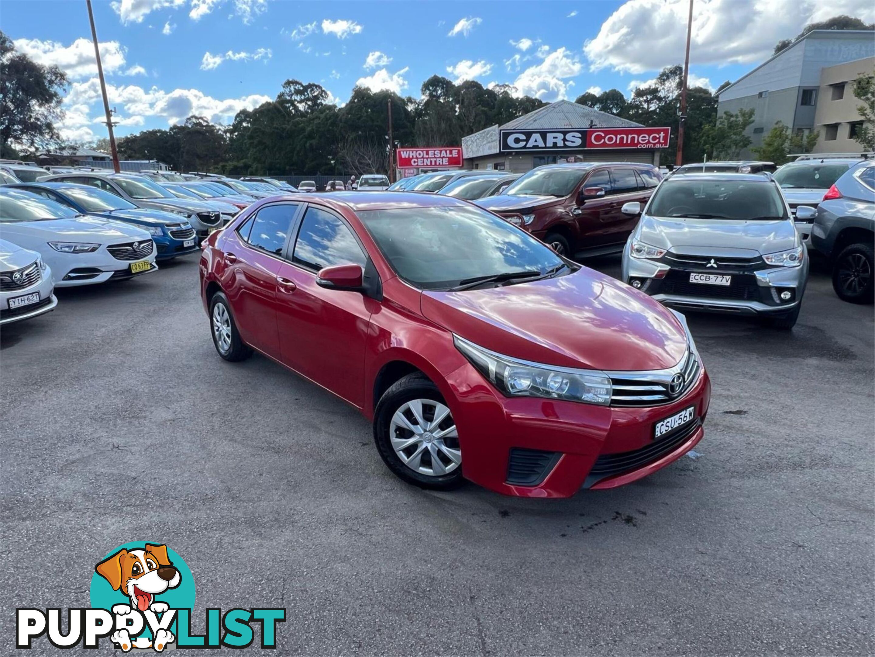 2014 TOYOTA COROLLA ASCENT ZRE172R 4D SEDAN