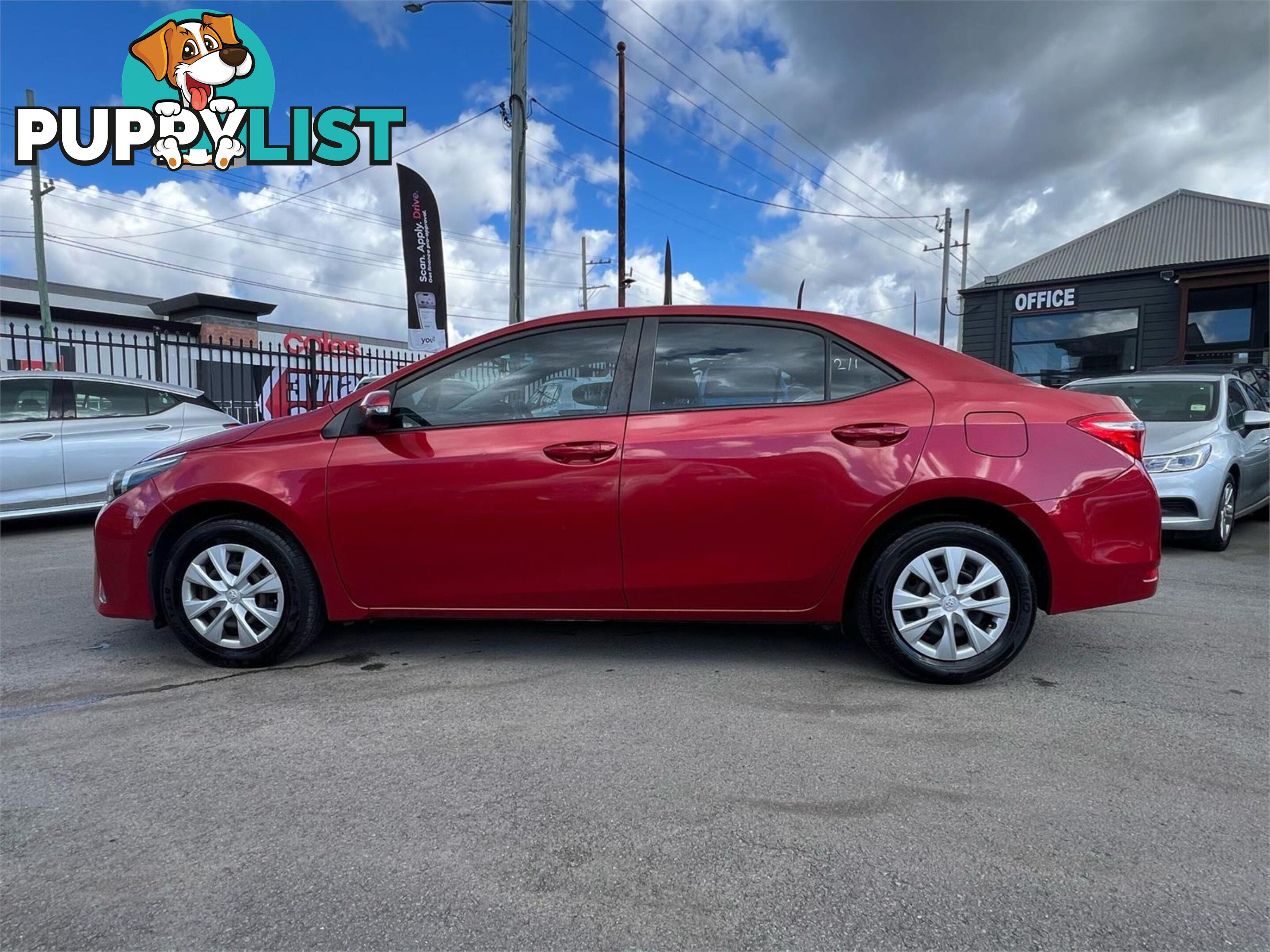 2014 TOYOTA COROLLA ASCENT ZRE172R 4D SEDAN