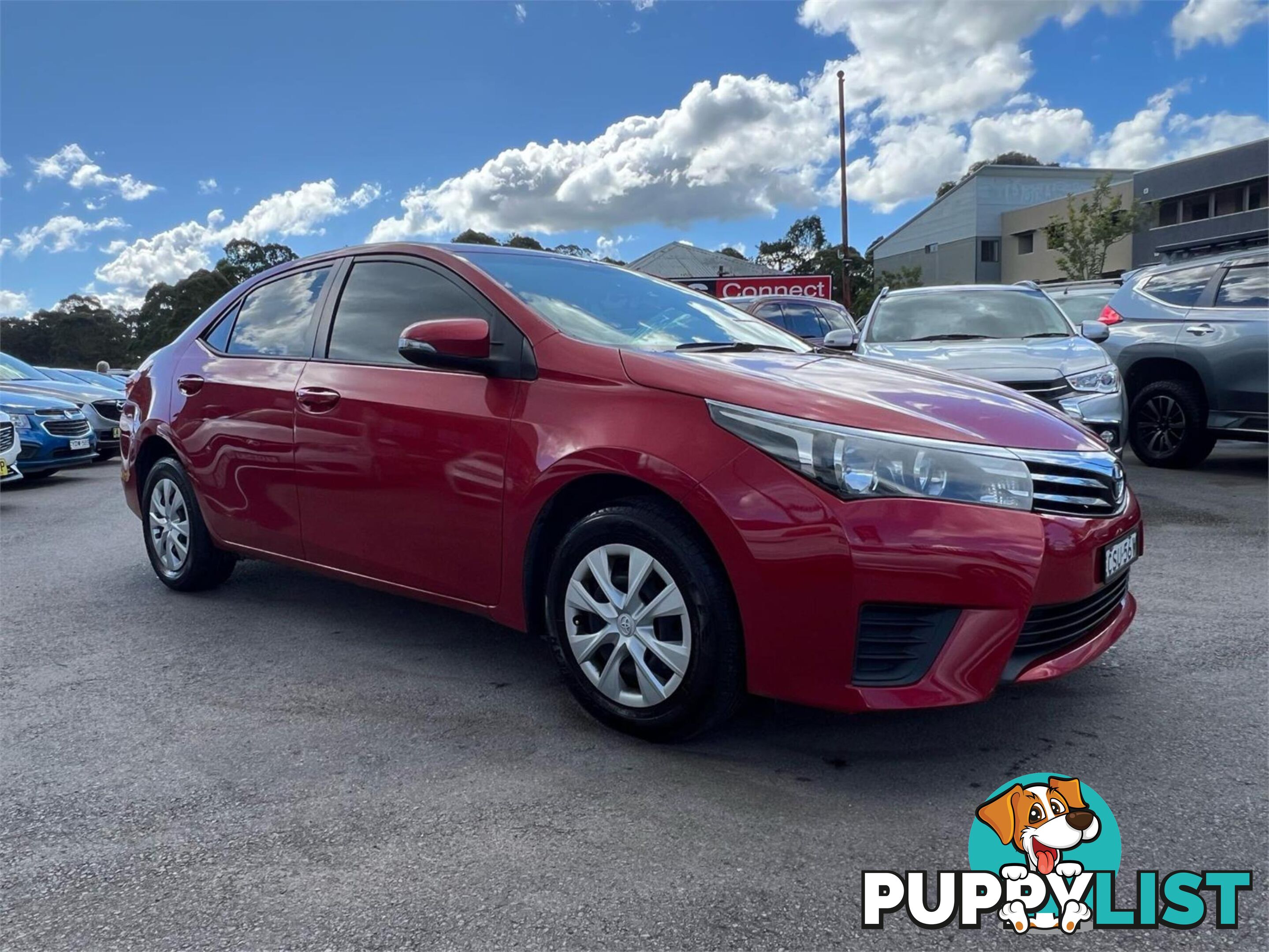 2014 TOYOTA COROLLA ASCENT ZRE172R 4D SEDAN