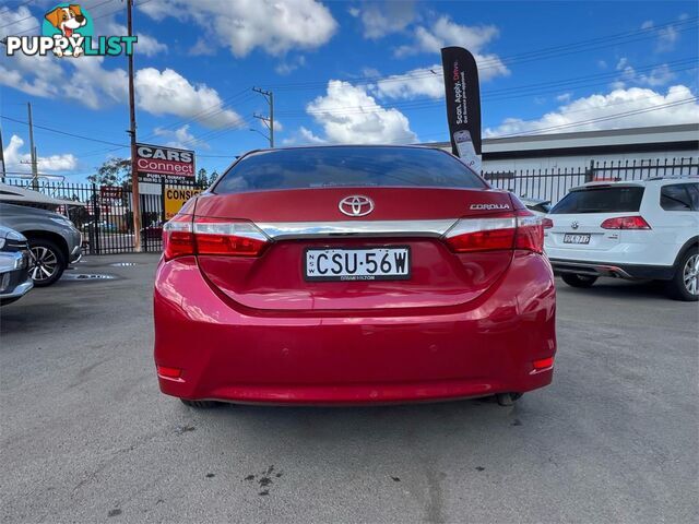 2014 TOYOTA COROLLA ASCENT ZRE172R 4D SEDAN