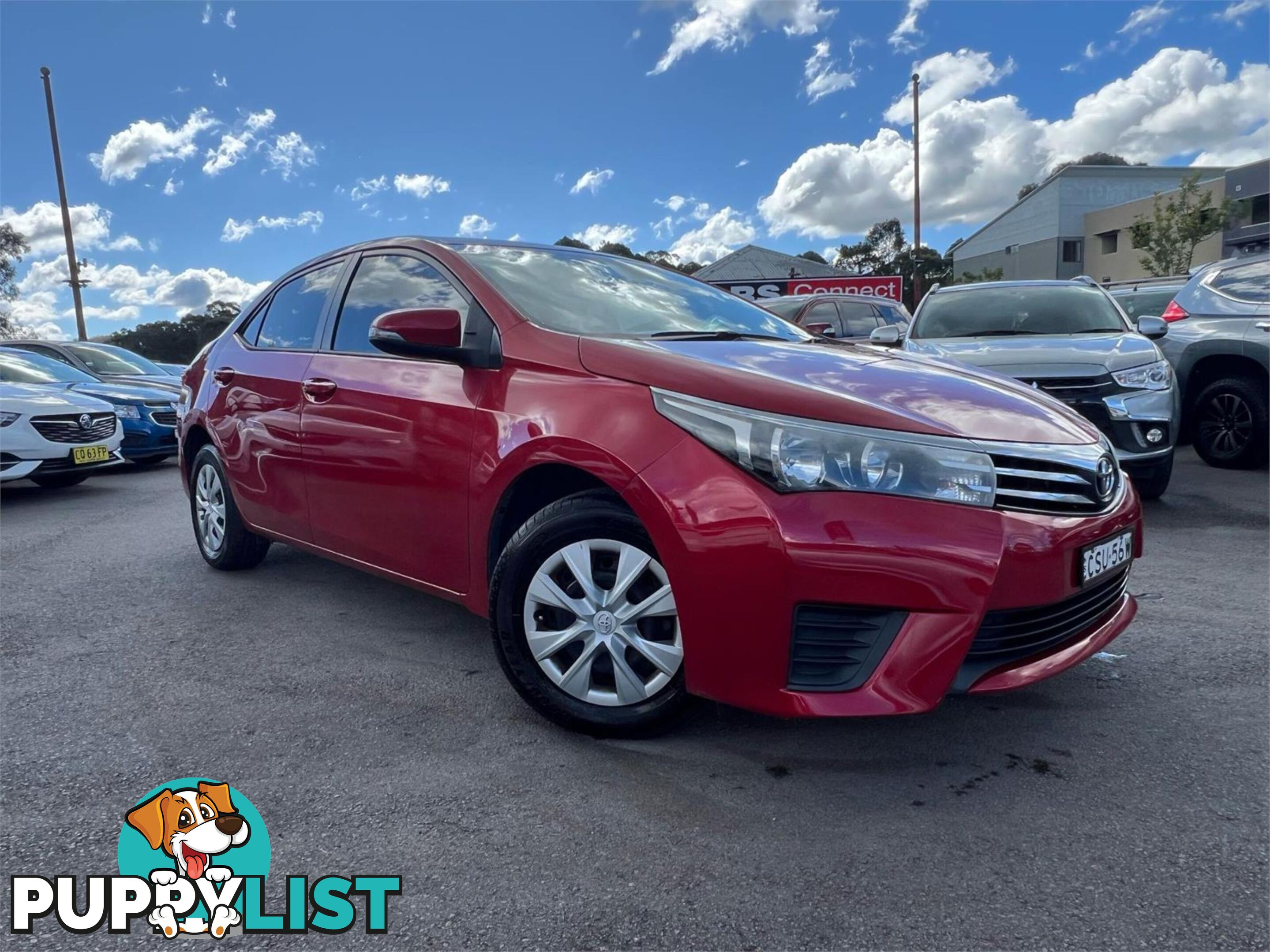 2014 TOYOTA COROLLA ASCENT ZRE172R 4D SEDAN