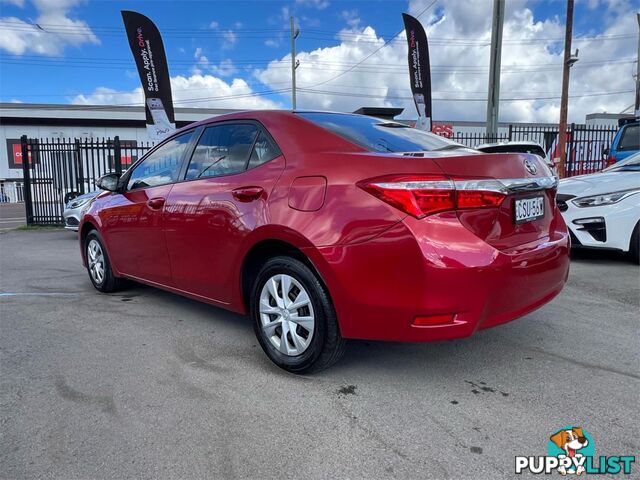 2014 TOYOTA COROLLA ASCENT ZRE172R 4D SEDAN