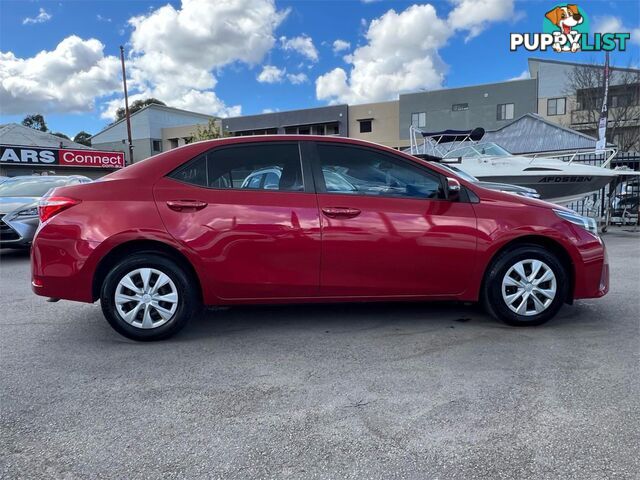 2014 TOYOTA COROLLA ASCENT ZRE172R 4D SEDAN