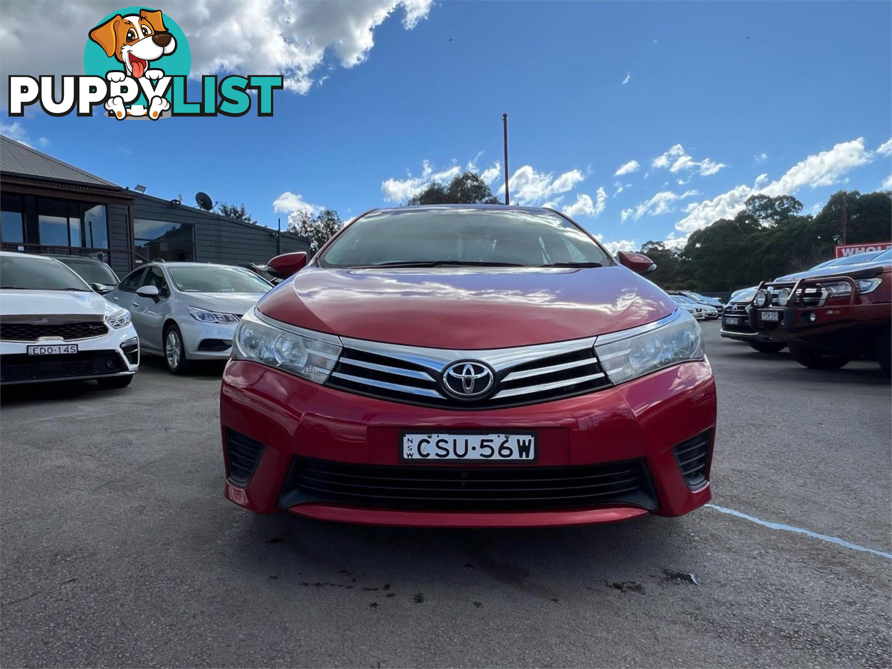 2014 TOYOTA COROLLA ASCENT ZRE172R 4D SEDAN