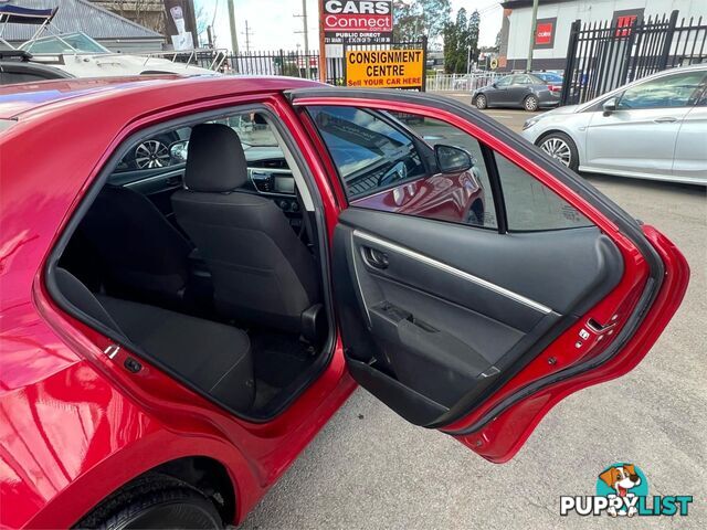 2014 TOYOTA COROLLA ASCENT ZRE172R 4D SEDAN