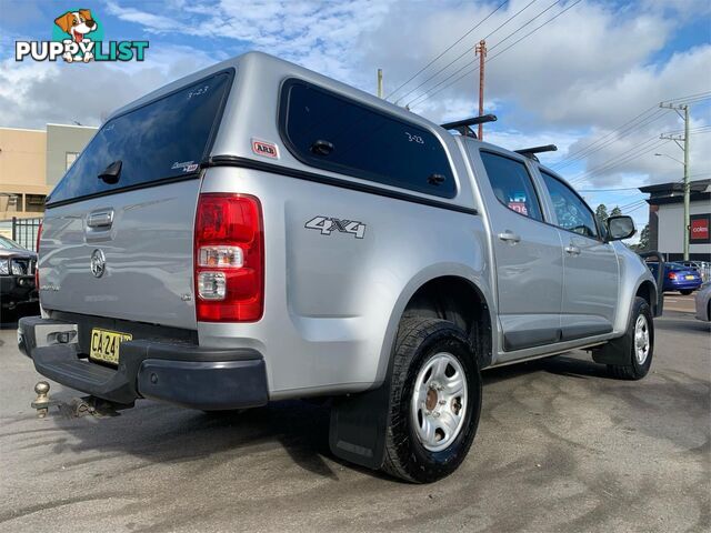 2015 HOLDEN COLORADO LS(4X4) RGMY15 C/CHAS