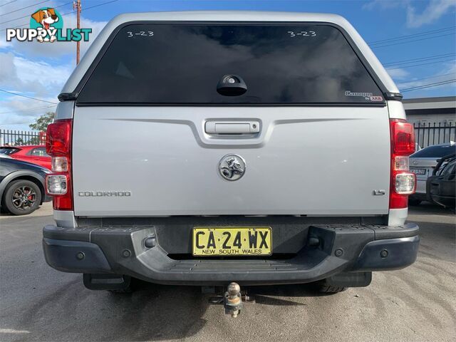 2015 HOLDEN COLORADO LS(4X4) RGMY15 C/CHAS