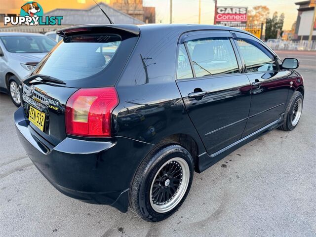 2003 TOYOTA COROLLA LEVIN ZZE122R 4D WAGON