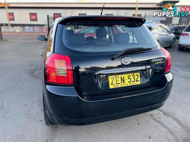 2003 TOYOTA COROLLA LEVIN ZZE122R 4D WAGON