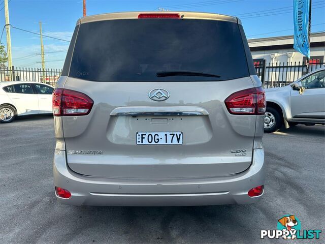 2017 LDV G10 (9SEATMPV) SV7A 4D WAGON