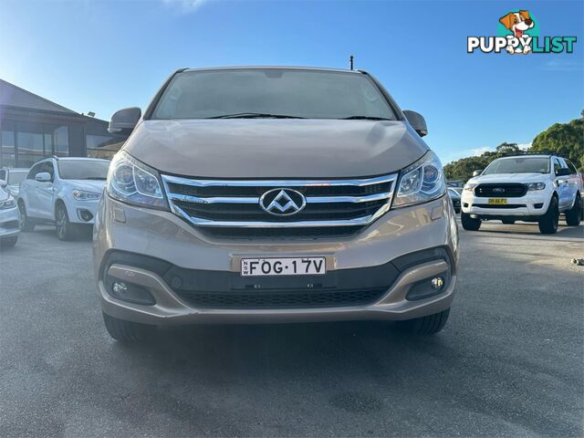 2017 LDV G10 (9SEATMPV) SV7A 4D WAGON