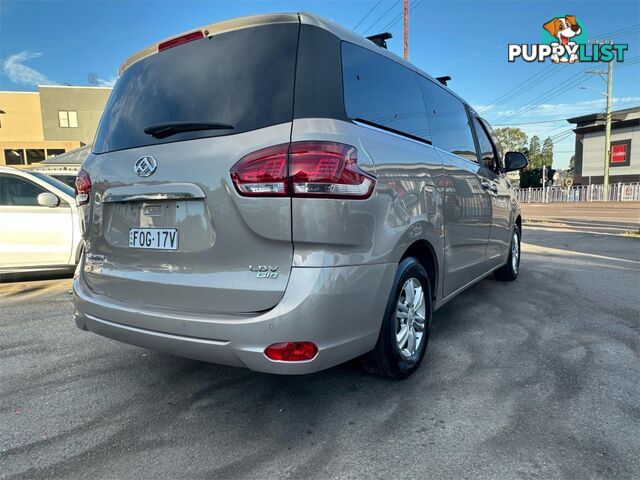 2017 LDV G10 (9SEATMPV) SV7A 4D WAGON