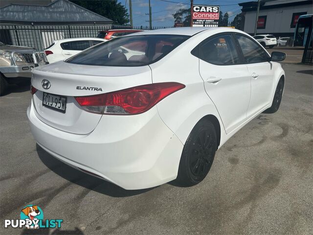 2012 HYUNDAI ELANTRA ACTIVE MD2 4D SEDAN