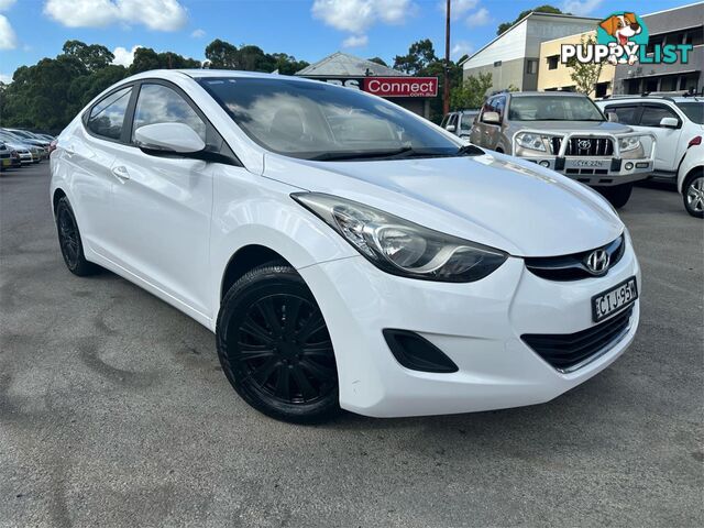 2012 HYUNDAI ELANTRA ACTIVE MD2 4D SEDAN