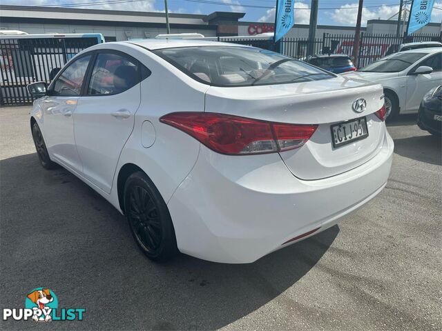 2012 HYUNDAI ELANTRA ACTIVE MD2 4D SEDAN