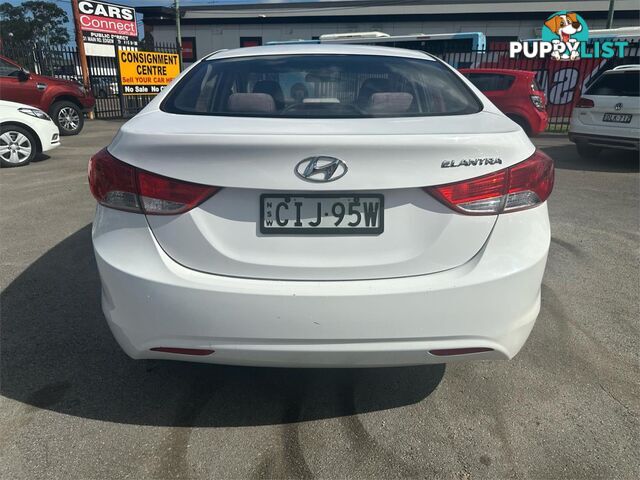 2012 HYUNDAI ELANTRA ACTIVE MD2 4D SEDAN