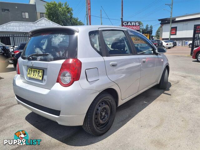 2008 HOLDEN BARINA  TKMY08 5D HATCHBACK