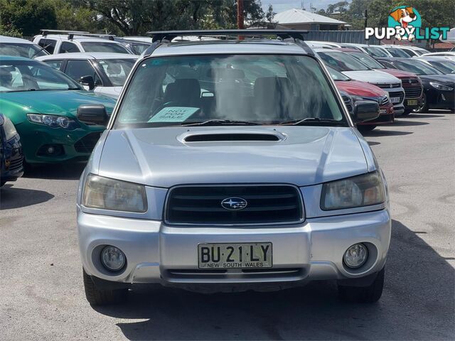 2003 SUBARU FORESTER XSLUXURY MY03 4D WAGON