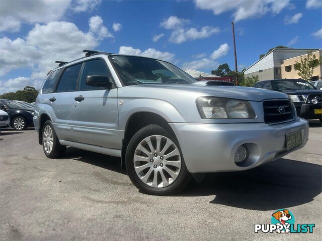 2003 SUBARU FORESTER XSLUXURY MY03 4D WAGON