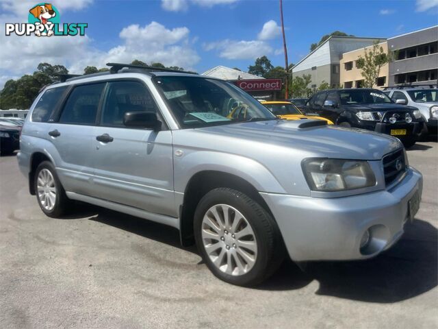 2003 SUBARU FORESTER XSLUXURY MY03 4D WAGON