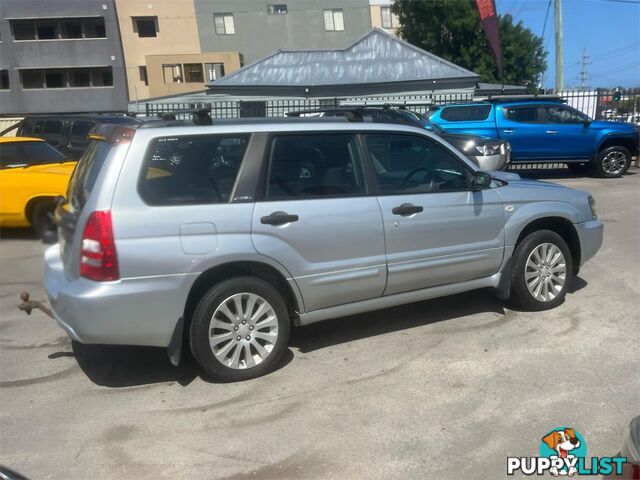 2003 SUBARU FORESTER XSLUXURY MY03 4D WAGON