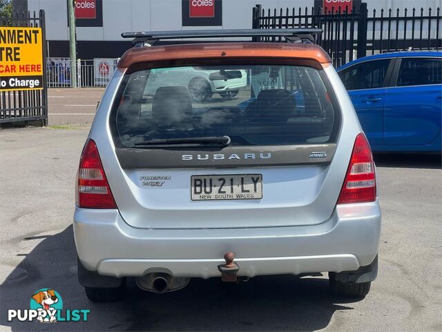 2003 SUBARU FORESTER XSLUXURY MY03 4D WAGON