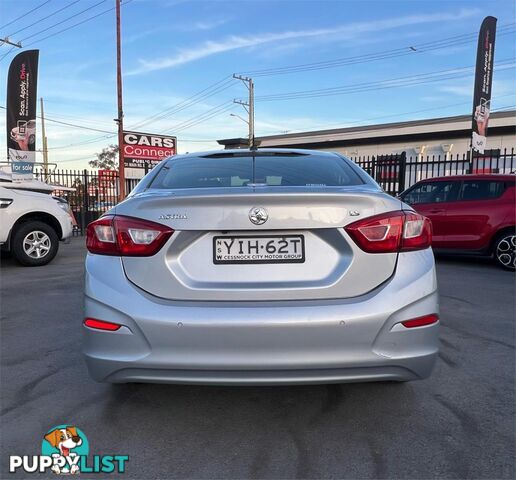 2018 HOLDEN ASTRA LS BLMY18 4D SEDAN