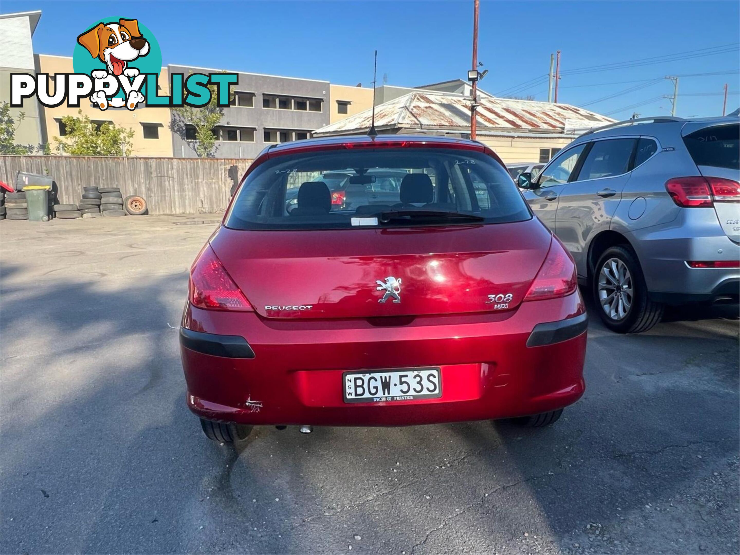 2008 PEUGEOT 308 XS  5D HATCHBACK