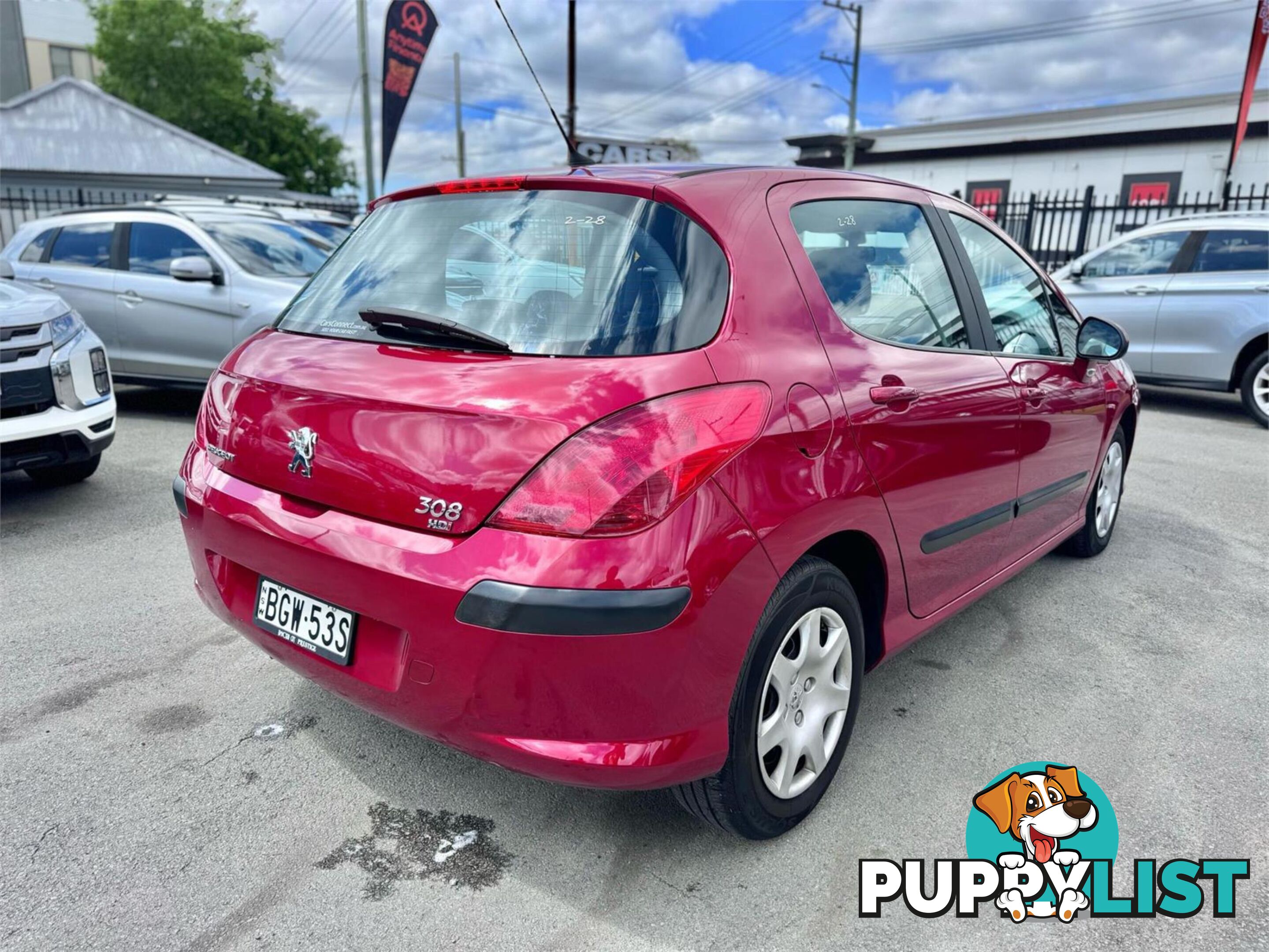 2008 PEUGEOT 308 XS  5D HATCHBACK