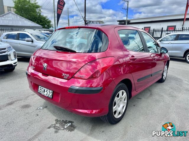 2008 PEUGEOT 308 XS  5D HATCHBACK