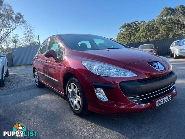 2008 PEUGEOT 308 XS  5D HATCHBACK