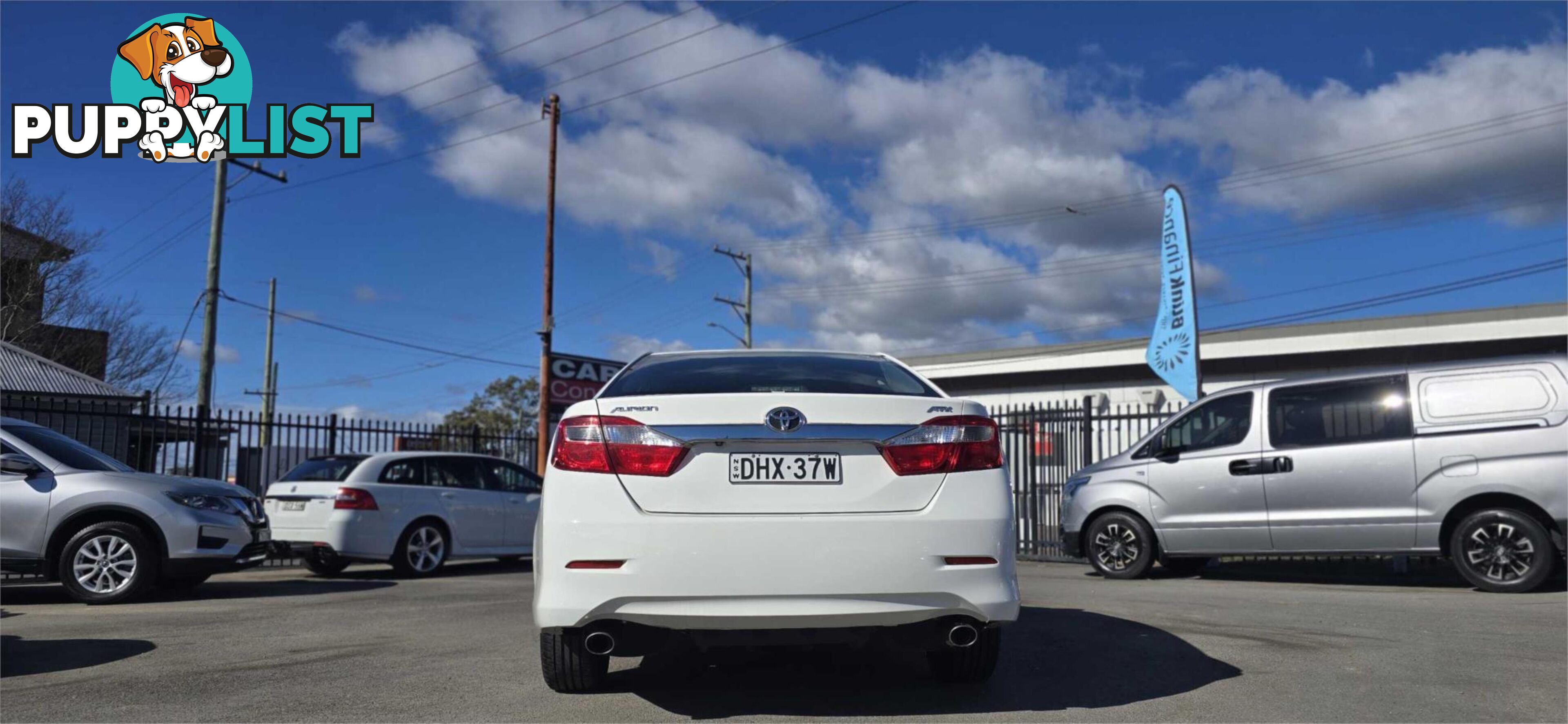 2012 TOYOTA AURION AT X GSV50R 4D SEDAN