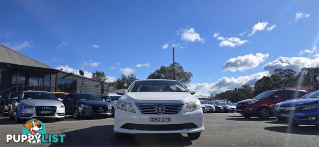 2012 TOYOTA AURION AT X GSV50R 4D SEDAN