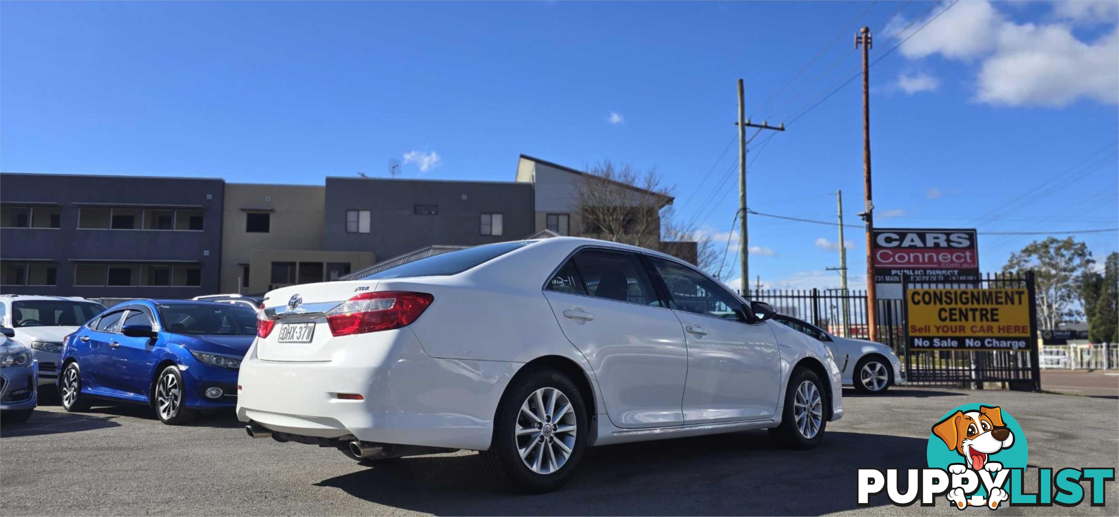 2012 TOYOTA AURION AT X GSV50R 4D SEDAN