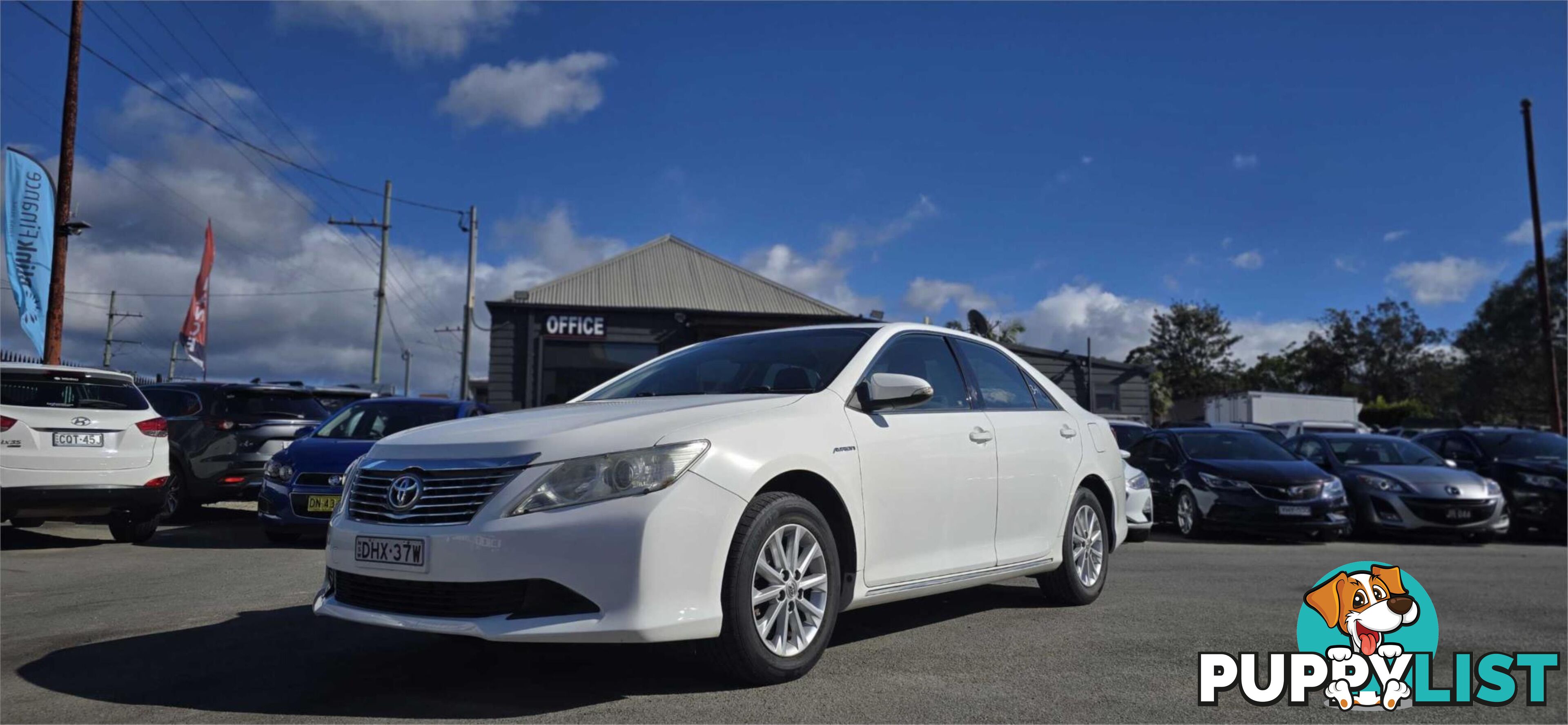 2012 TOYOTA AURION AT X GSV50R 4D SEDAN
