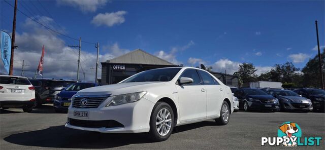 2012 TOYOTA AURION AT X GSV50R 4D SEDAN