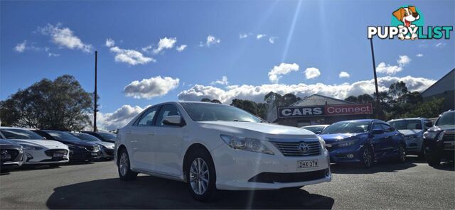 2012 TOYOTA AURION AT X GSV50R 4D SEDAN