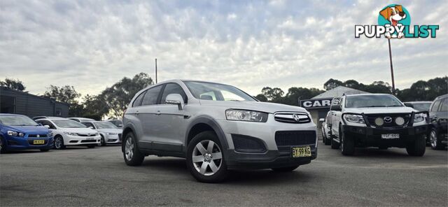 2014 HOLDEN CAPTIVA 7LS(FWD) CGMY14 4D WAGON