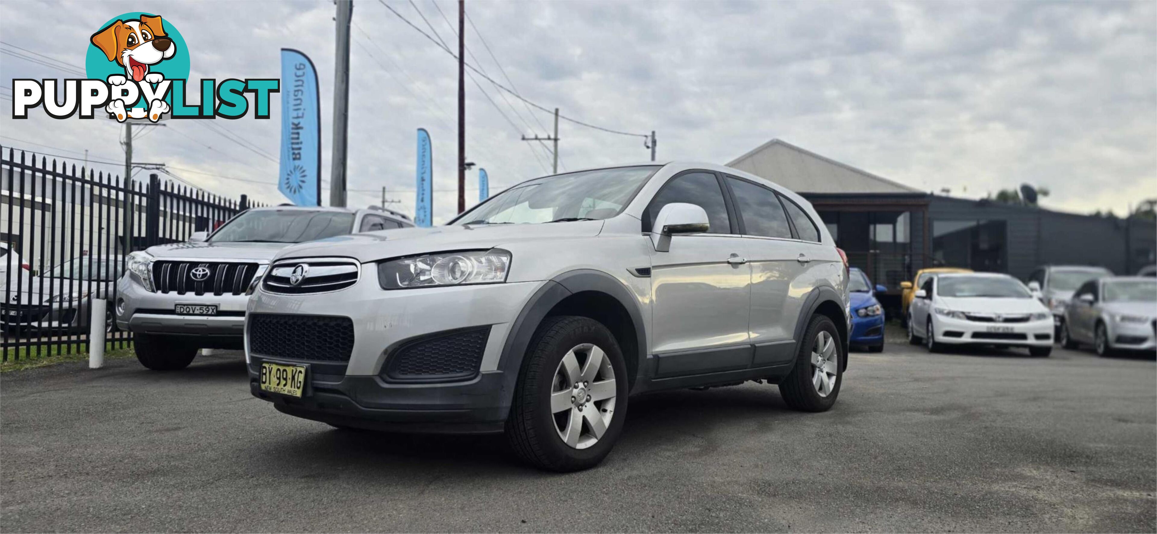 2014 HOLDEN CAPTIVA 7LS(FWD) CGMY14 4D WAGON