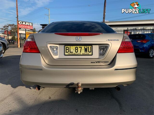 2006 HONDA ACCORD V6LUXURY 40MY06UPGRADE 4D SEDAN