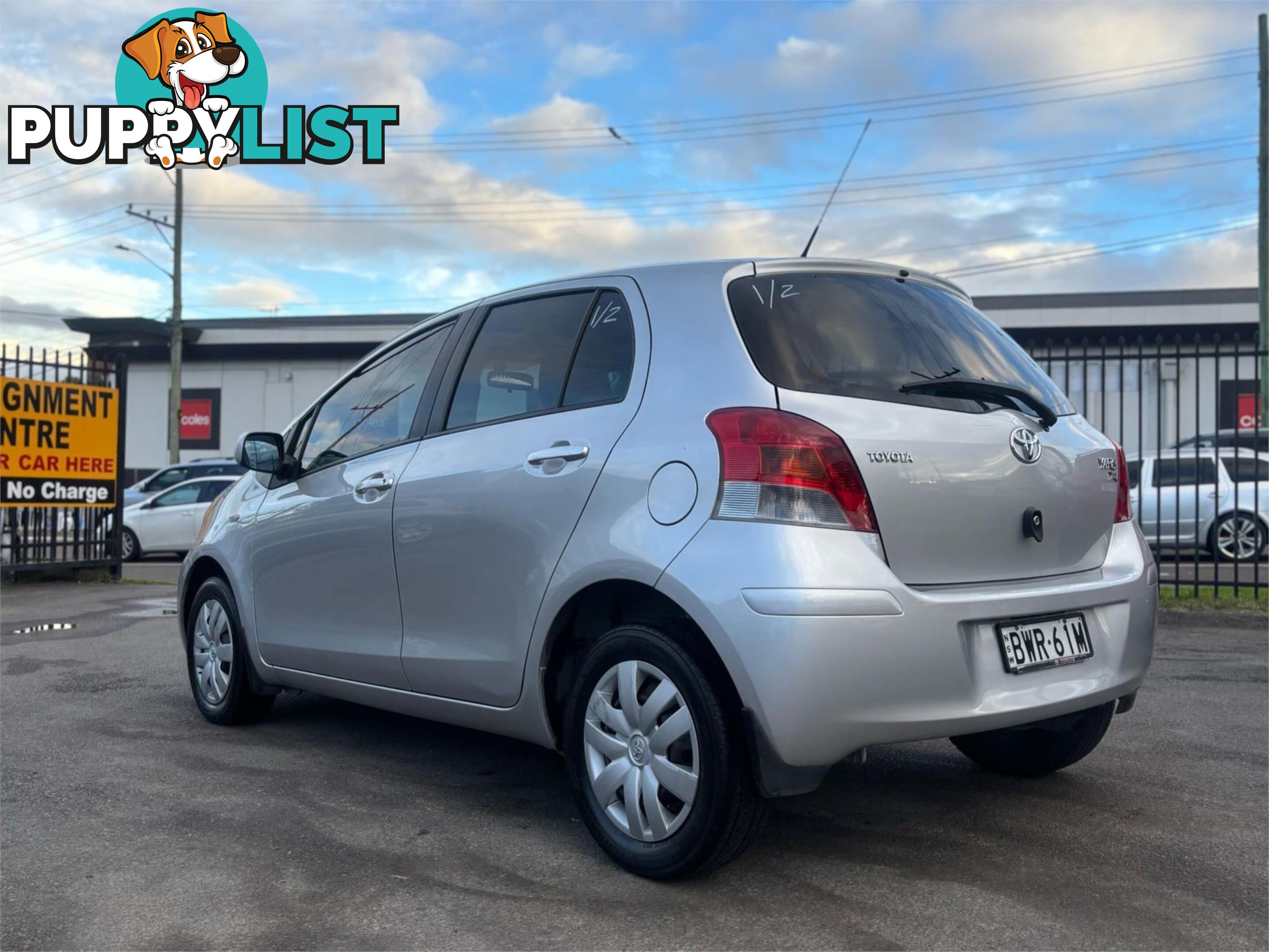 2011 TOYOTA YARIS YR NCP90R10UPGRADE 5D HATCHBACK