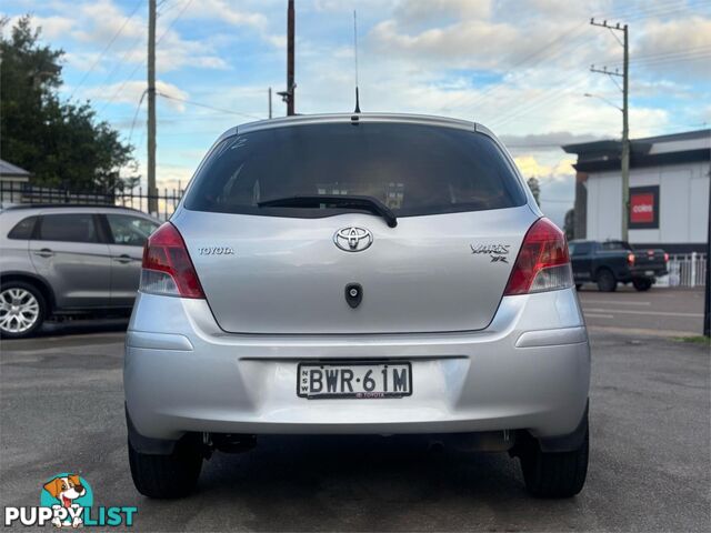 2011 TOYOTA YARIS YR NCP90R10UPGRADE 5D HATCHBACK