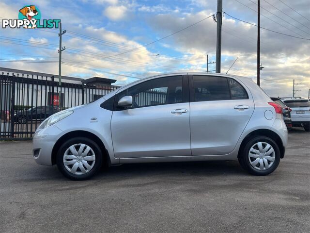 2011 TOYOTA YARIS YR NCP90R10UPGRADE 5D HATCHBACK