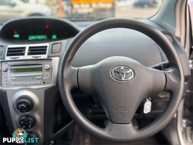 2011 TOYOTA YARIS YR NCP90R10UPGRADE 5D HATCHBACK