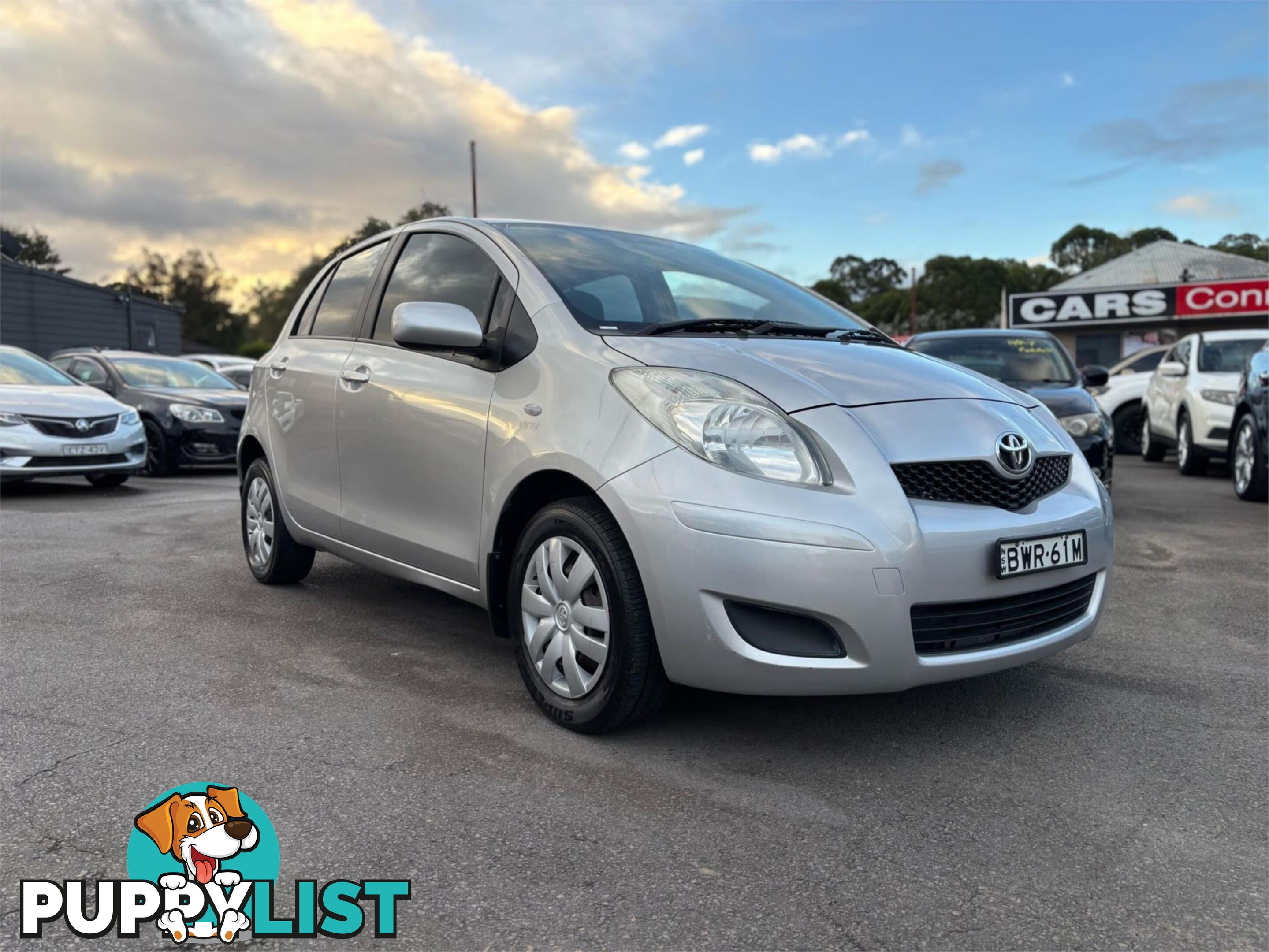 2011 TOYOTA YARIS YR NCP90R10UPGRADE 5D HATCHBACK