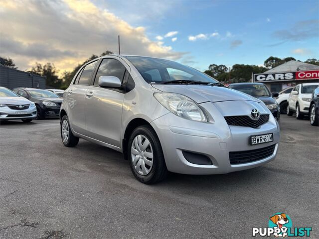 2011 TOYOTA YARIS YR NCP90R10UPGRADE 5D HATCHBACK