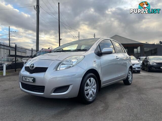 2011 TOYOTA YARIS YR NCP90R10UPGRADE 5D HATCHBACK