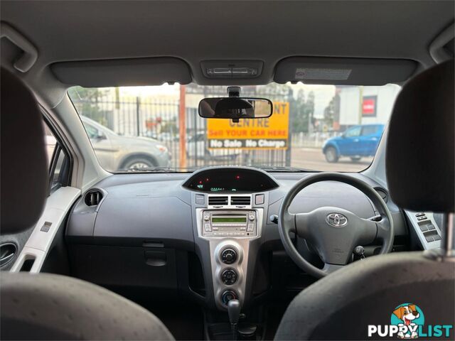 2011 TOYOTA YARIS YR NCP90R10UPGRADE 5D HATCHBACK