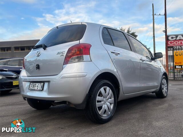 2011 TOYOTA YARIS YR NCP90R10UPGRADE 5D HATCHBACK