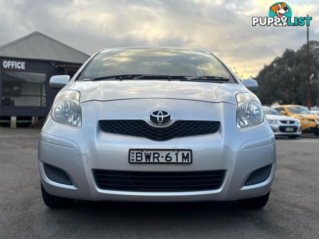 2011 TOYOTA YARIS YR NCP90R10UPGRADE 5D HATCHBACK